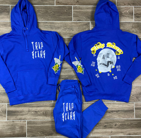 Blue  - Trap Rock Special Edition Hoodie & Jogger Set
